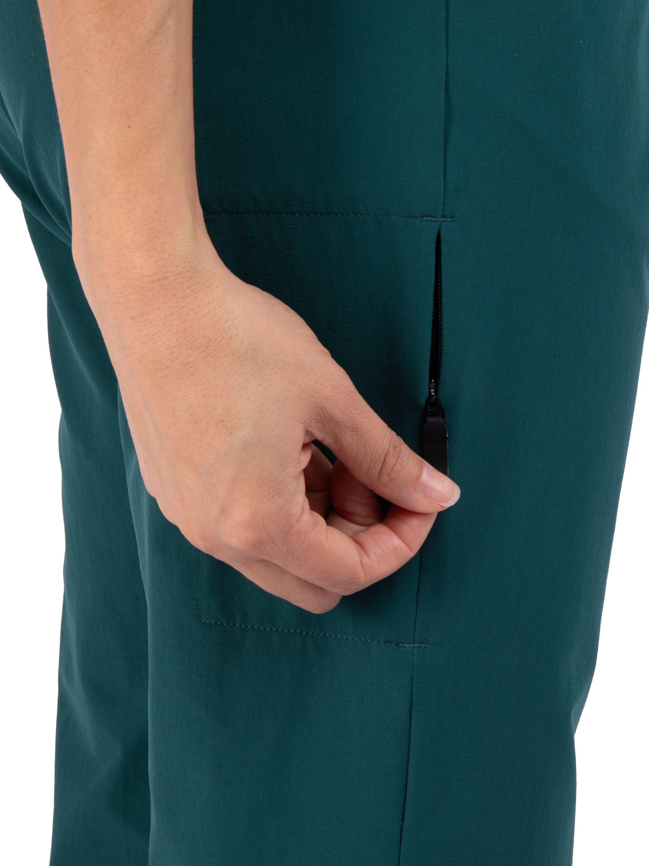 Product image 5 of 8, which shows Rohan Roamers Stretch Walking Trousers, Abyss Green, 8S