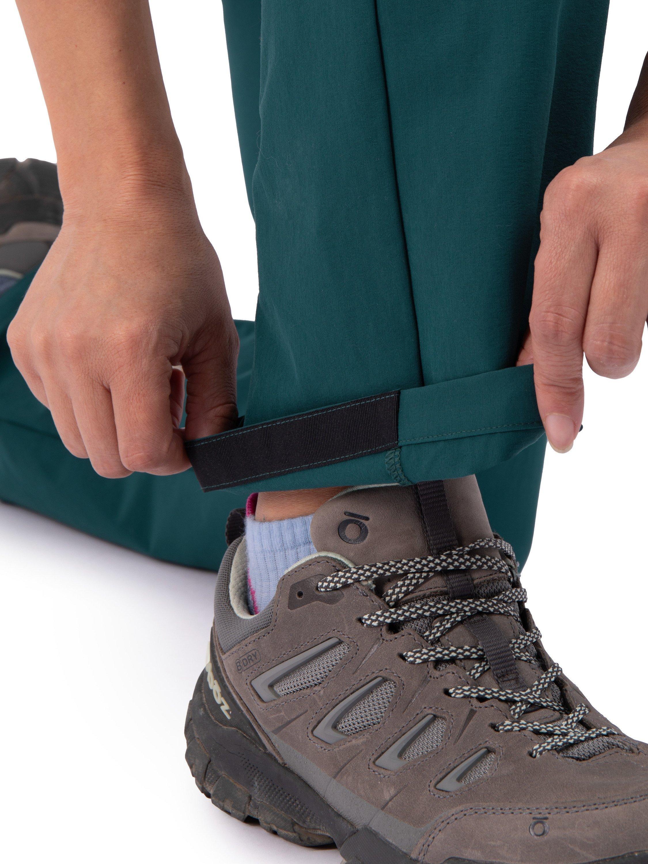 Product image 7 of 8, which shows Rohan Roamers Stretch Walking Trousers, Abyss Green, 8S