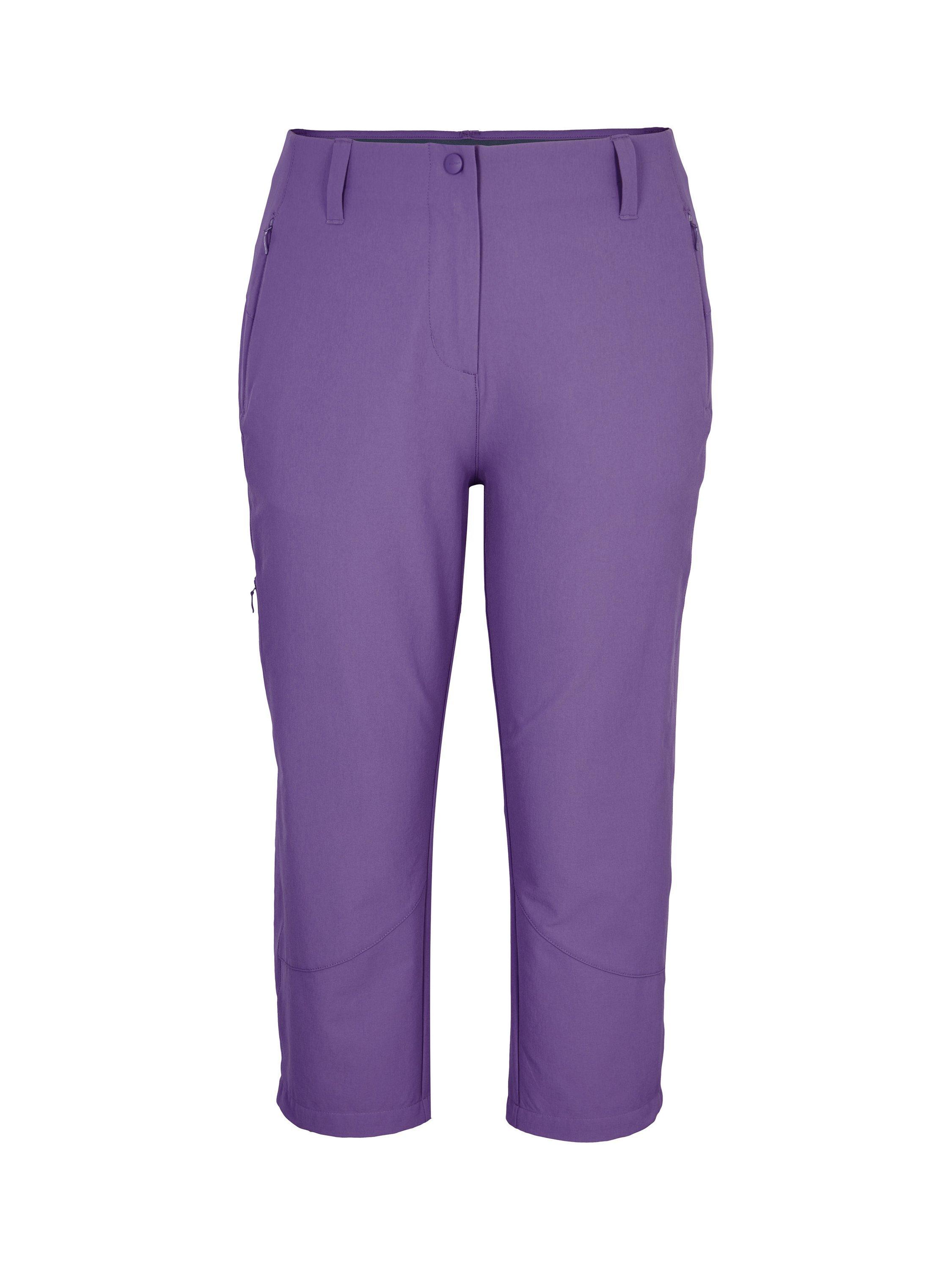 Product image 3 of 7, which shows Rohan Roamer Capris, Aster Purple, 10R