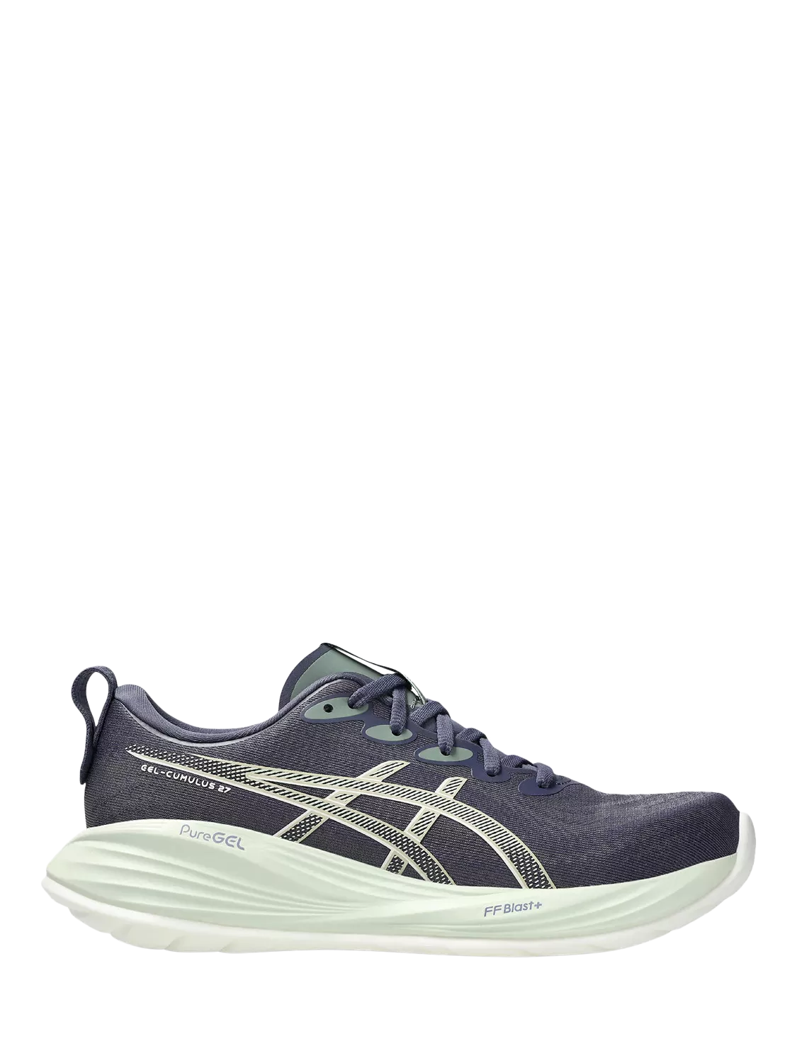 ASICS Women's GEL-CUMULUS 27 Running Shoes, Indigo Fog/Cream