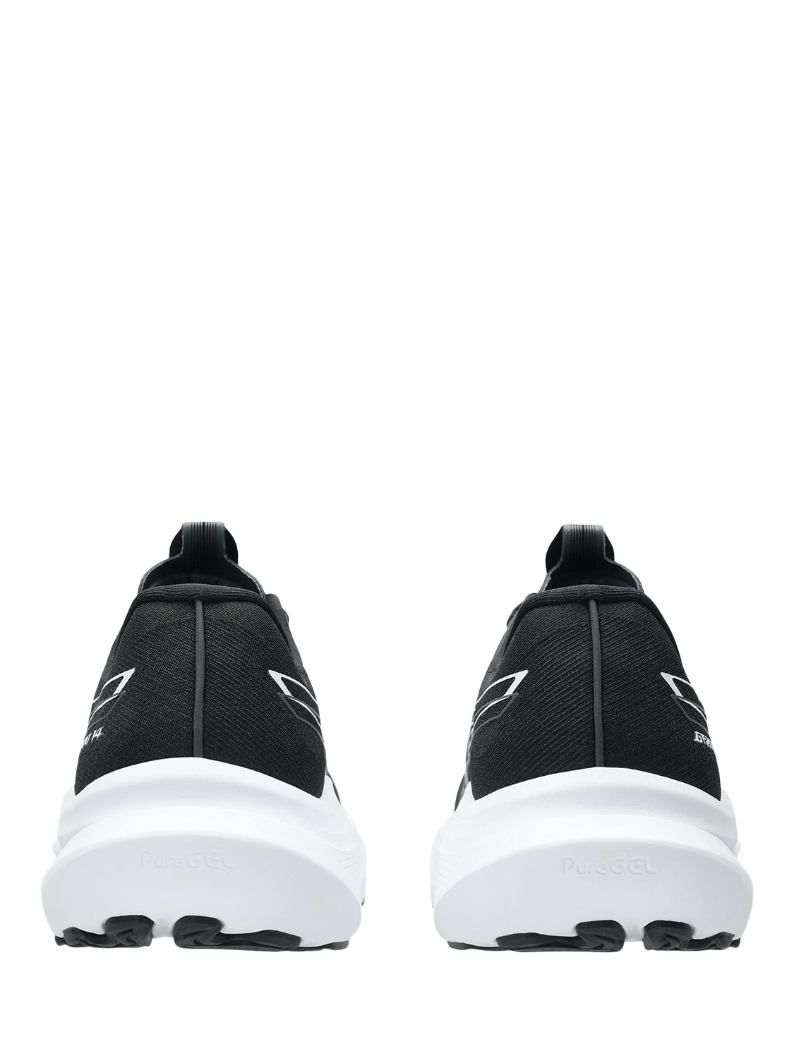 Product image 6 of 7, which shows ASICS Women's GT-2000 14 Running Shoes, Black/White, 4