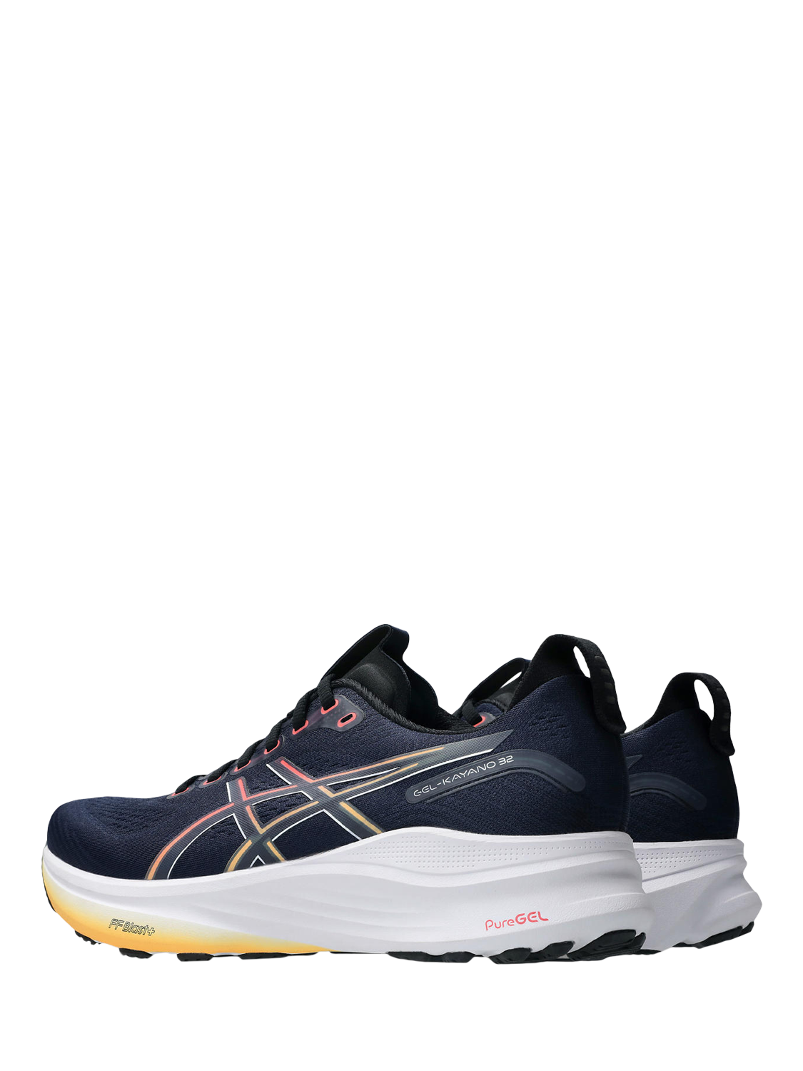 Product image 4 of 7, which shows ASICS Men's GEL-KAYANO 32 Running Shoes, Midnight/Black, 7