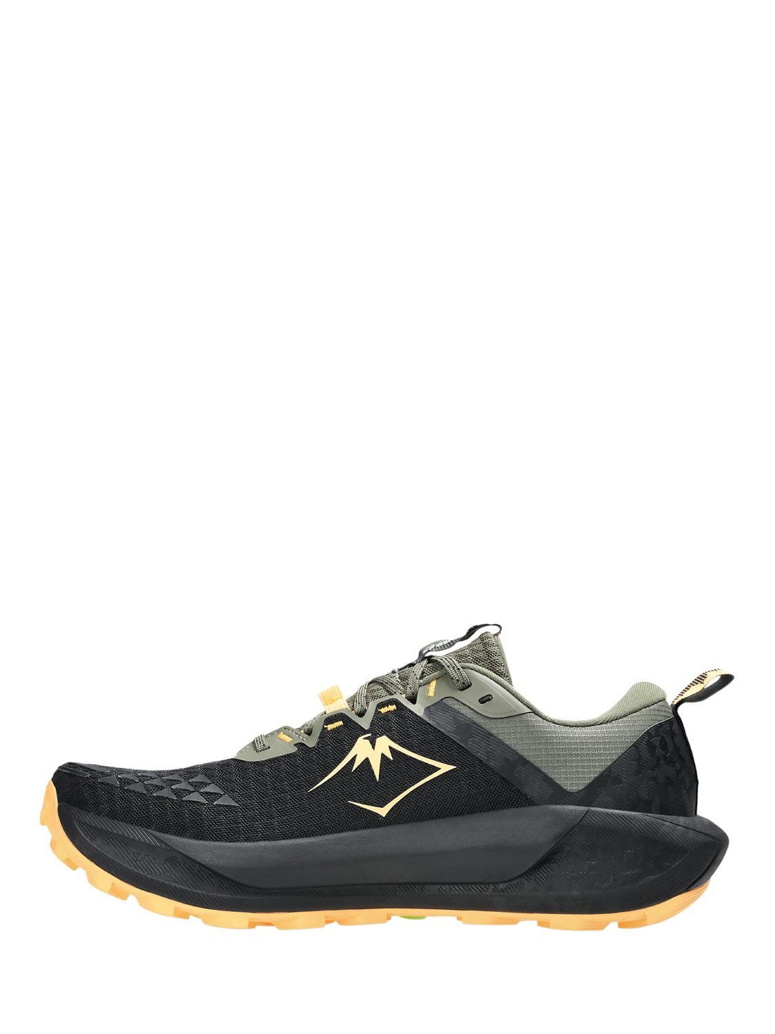 Product image 2 of 7, which shows ASICS Men's GEL-TRABUCO 13 Trail Running Shoes, Black/Cream, 7