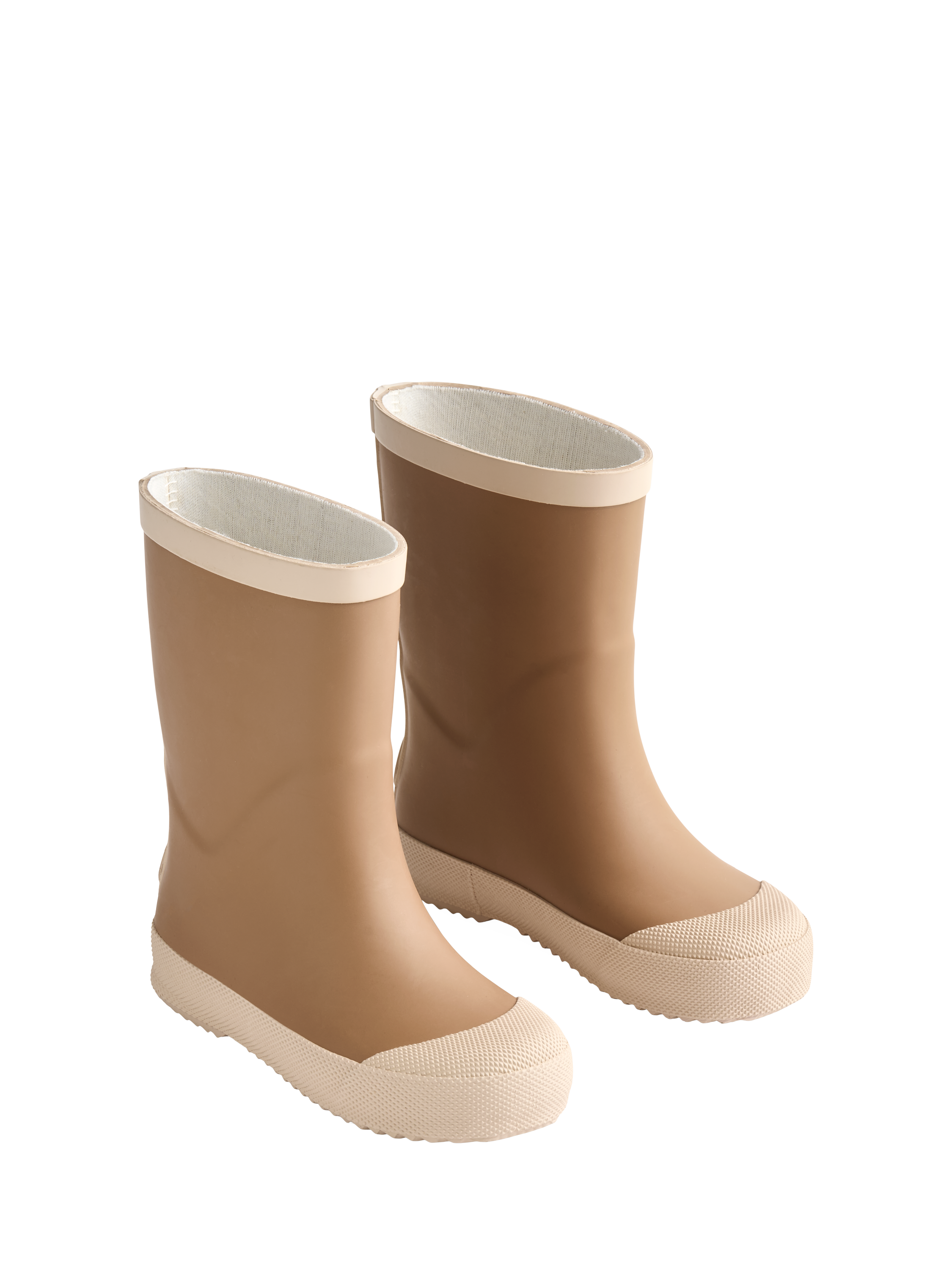 Product image 2 of 2, which shows WHEAT Kids' Rubber Muddy Wellington Boots, 3002 Hazel, EU22