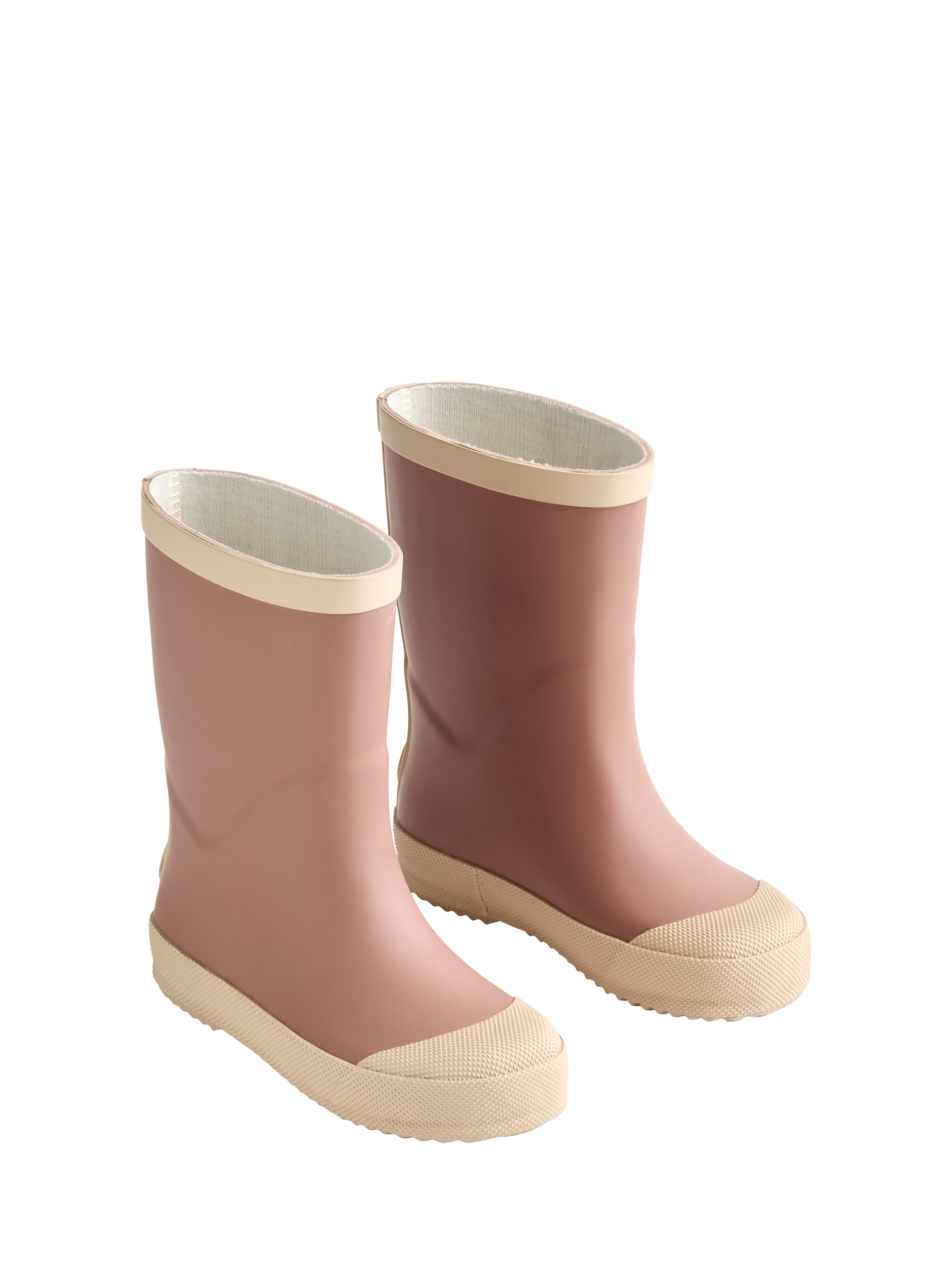 Product image 2 of 2, which shows WHEAT Kids' Rubber Muddy Wellington Boots, 1239 Dusty Lilac, EU22