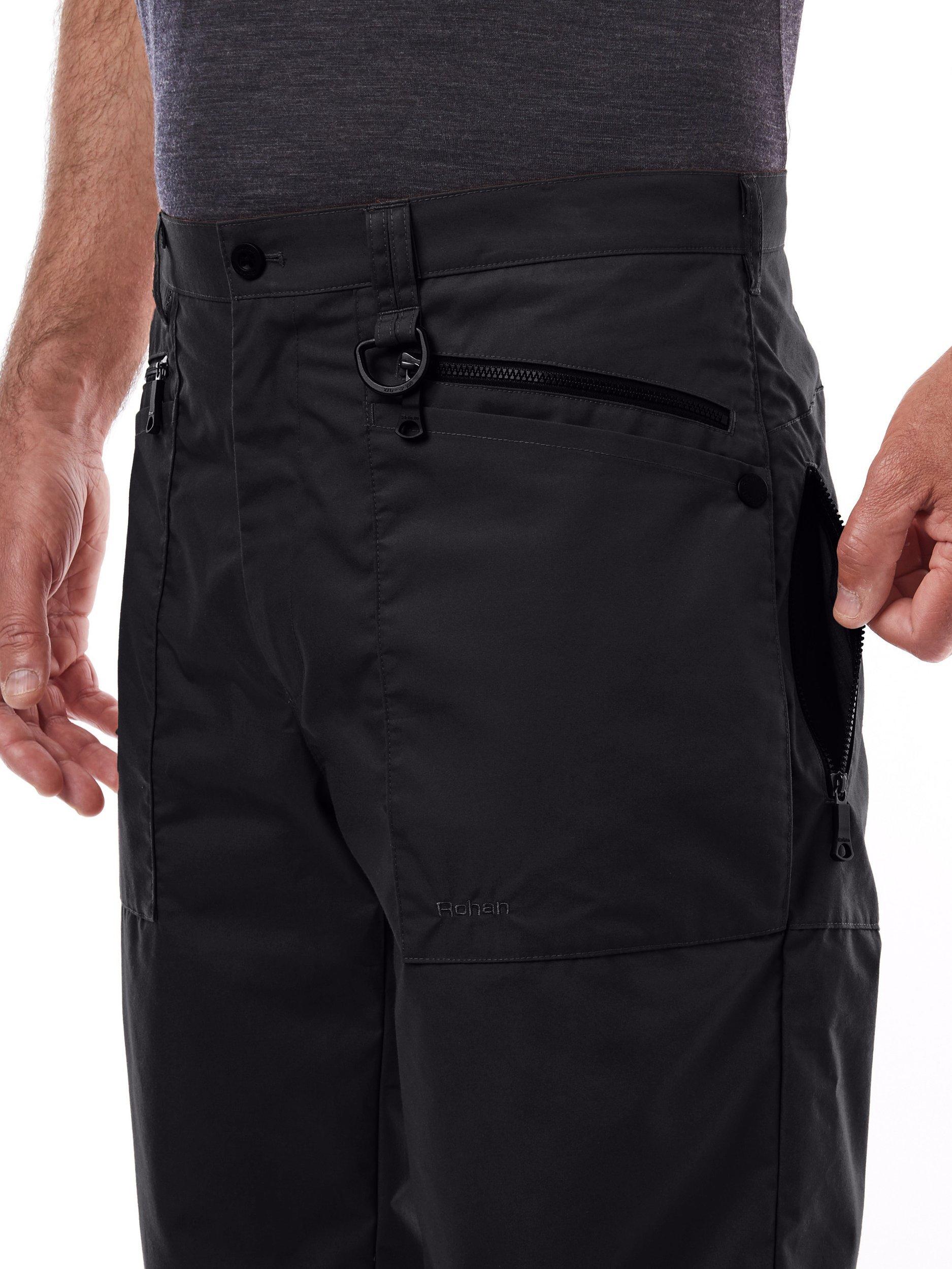 Product image 4 of 5, which shows Rohan Bag Shorts, Carbon, 32R