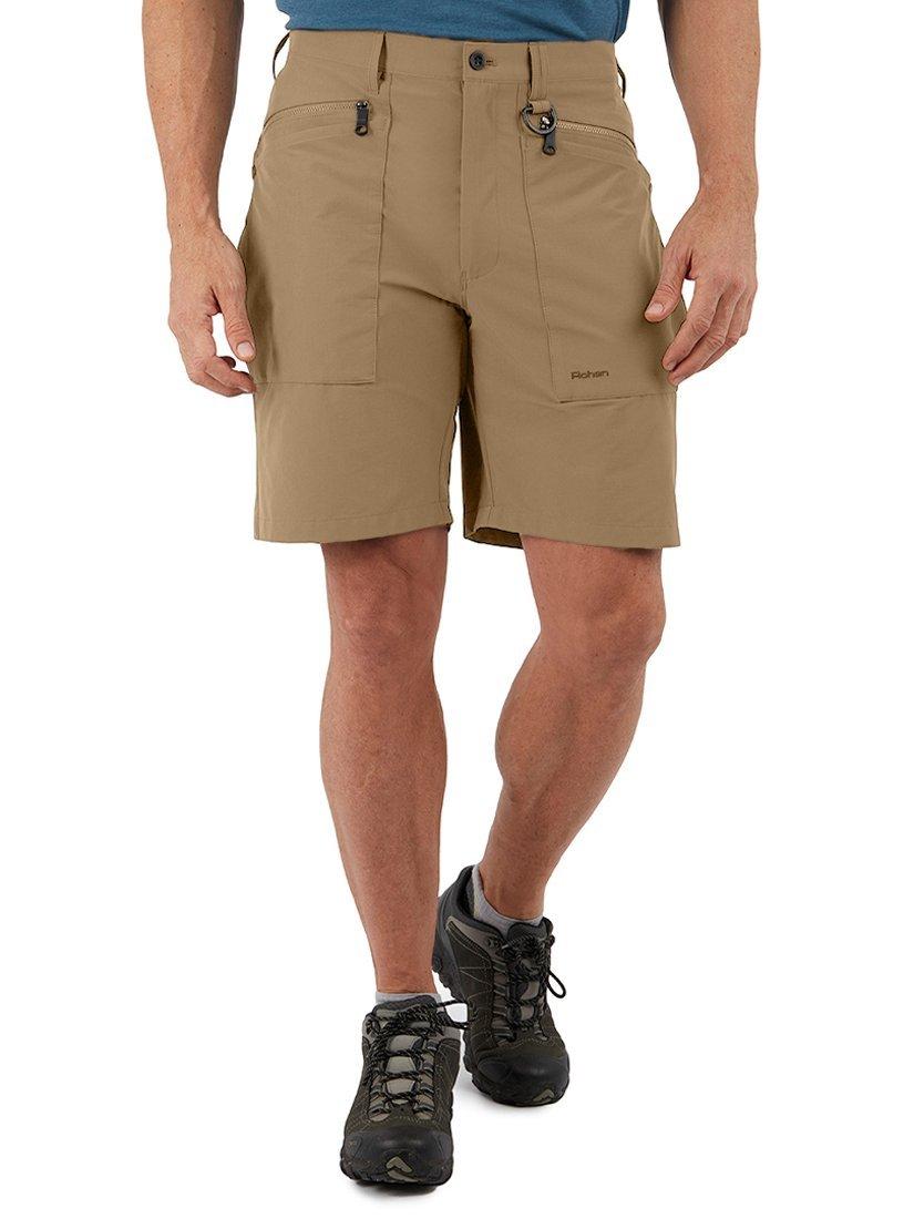Product image 1 of 4, which shows Rohan Stretch Bag Shorts, Stone, 32R
