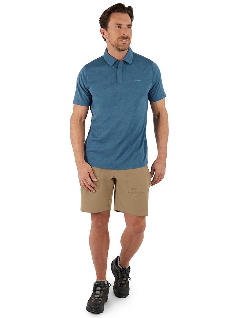 Product image 4 of 4, which shows Rohan Stretch Bag Shorts, Stone, 32R