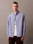Calvin Klein Cotton Blend Classic Oxford Long Sleeve Shirt, Tempest