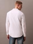 Calvin Klein Cotton Blend Classic Oxford Long Sleeve Shirt, Brilliant White