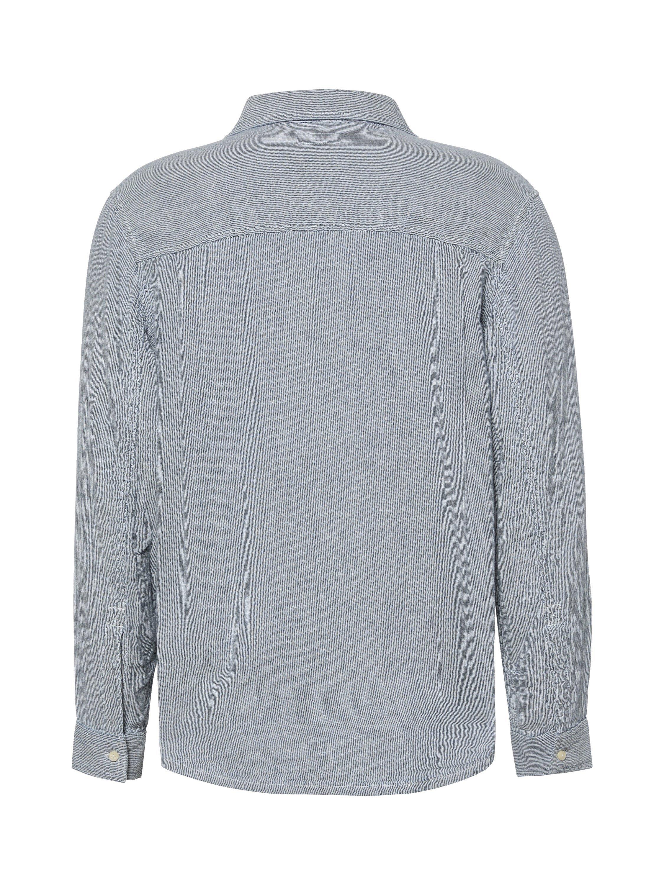 Product image 7 of 8, which shows Calvin Klein Cotton Classic Long Sleeve Shirt, Multi, L