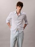 Calvin Klein High Rise Tapered Fit Jeans, Charlie Indigo