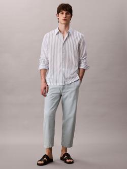 Calvin Klein High Rise Tapered Fit Jeans, Charlie Indigo, Charlie Indigo