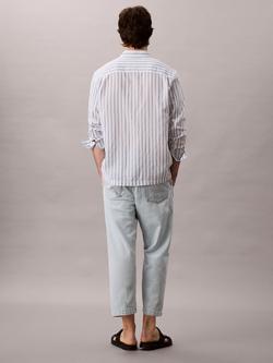 Calvin Klein High Rise Tapered Fit Jeans, Charlie Indigo - view 2, Charlie Indigo