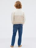 Calvin Klein Kids' Straight Dad Jeans, Authentic Stone Blue