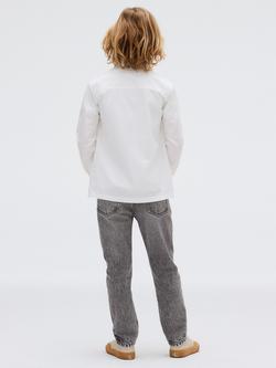 Calvin Klein Kids' Straight Dad Jeans, Modern Grey - view 2, Modern Grey