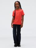 Calvin Klein Kids' Monogram T-Shirt, Vermillion
