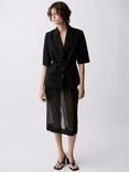 Mango Angelina Linen Blend Blazer