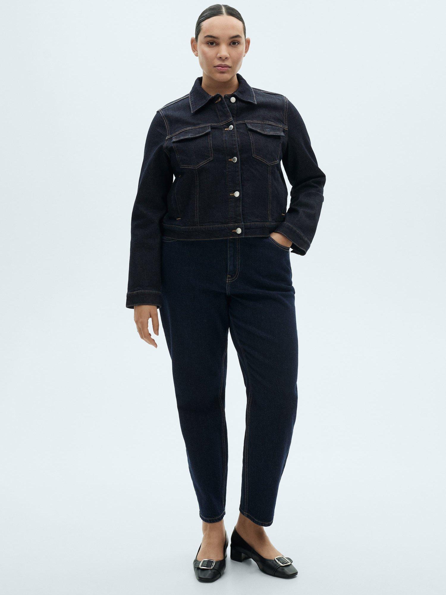 Product image 7 of 8, which shows Mango Vicky Denim Jacket, Open Blue, S