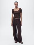 Mango Scoop Neck Sweater