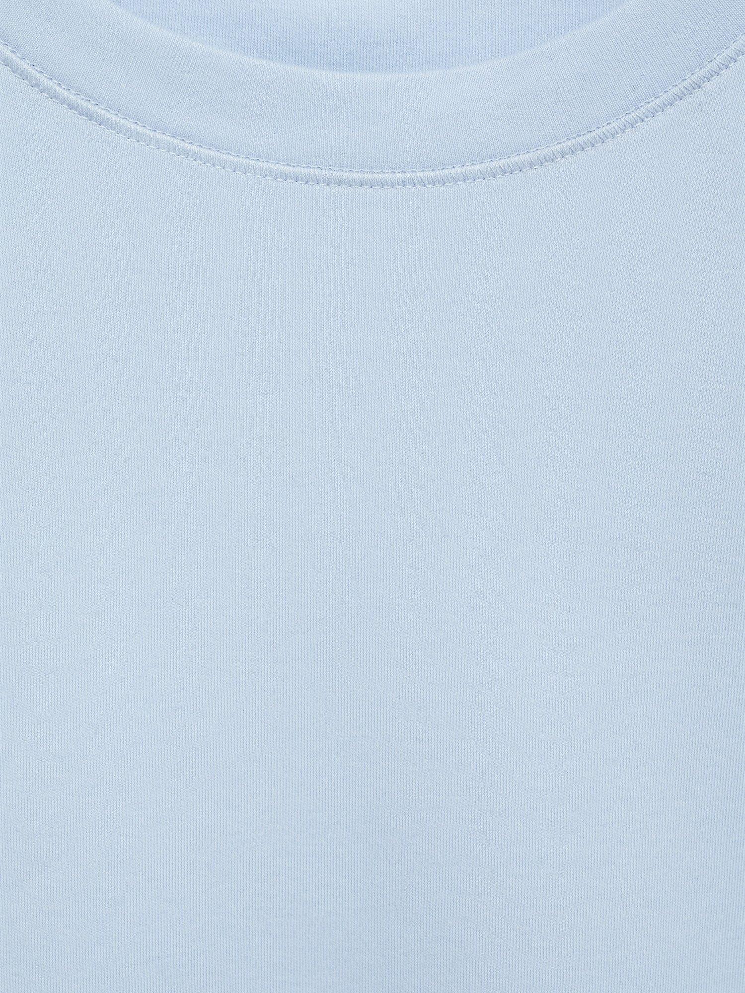 Product image 8 of 8, which shows Mango Rita Short Sleeve T-Shirt, Lt-Pastel Blue, XS