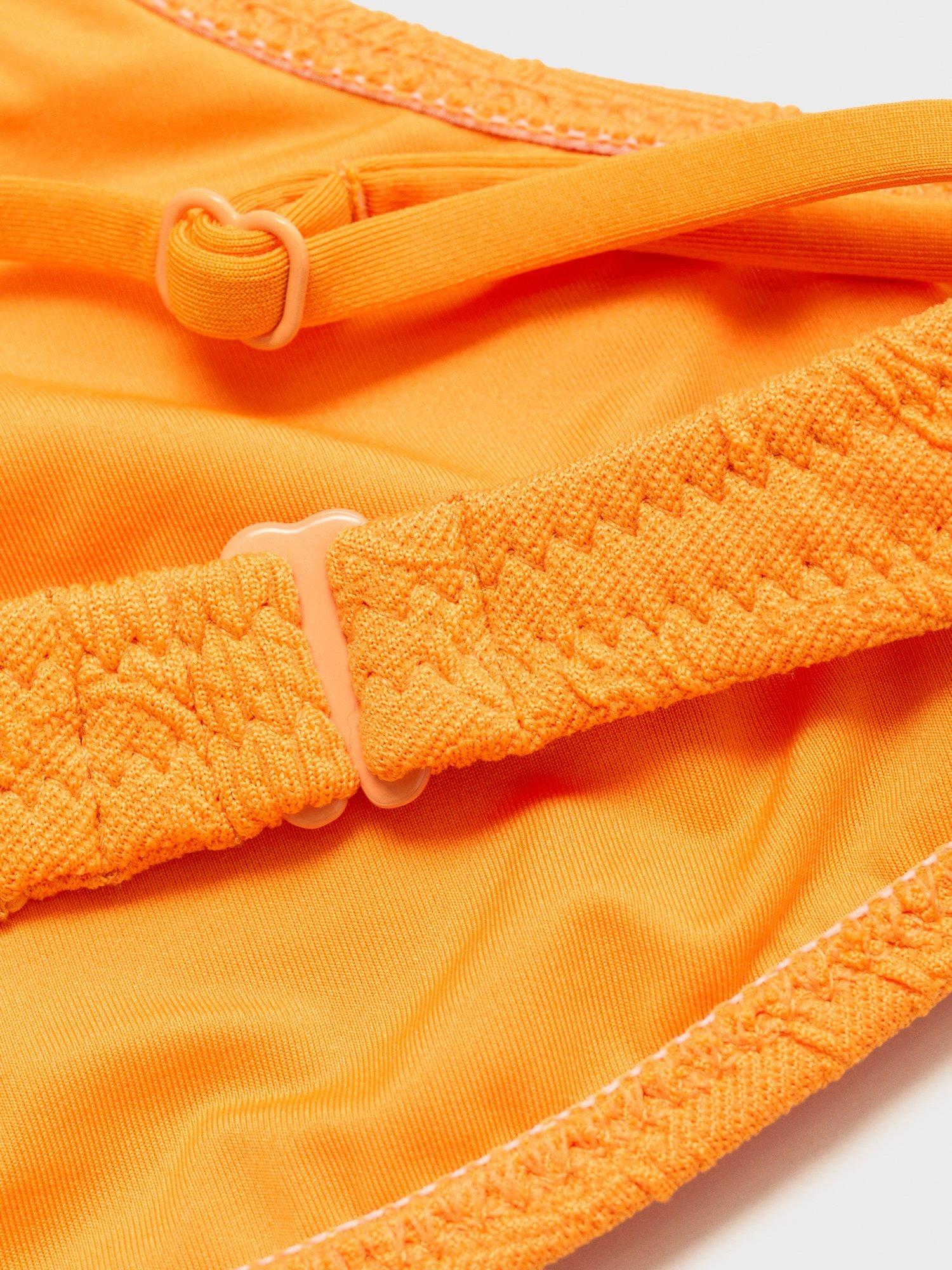 Product image 7 of 7, which shows Mango Turqueta Bikini Top, Yellow, S