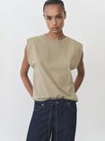 Mango Viri Cotton T-Shirt, White