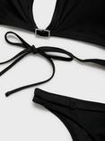 Mango Costa Swim Bikini Briefs, Black
