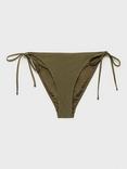Mango Delfos Swim Bikini Briefs, Khaki