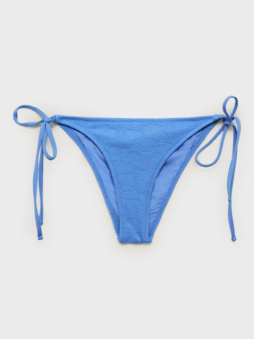 Product image 3 of 6, which shows Mango Turqueta Bikini Bottoms, Pastel Blue, L