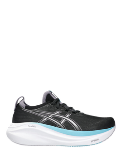 ASICS Women's GEL-NIMBUS 27 Running Shoes, Black/Dusk Violet, Black/Dusk Violet