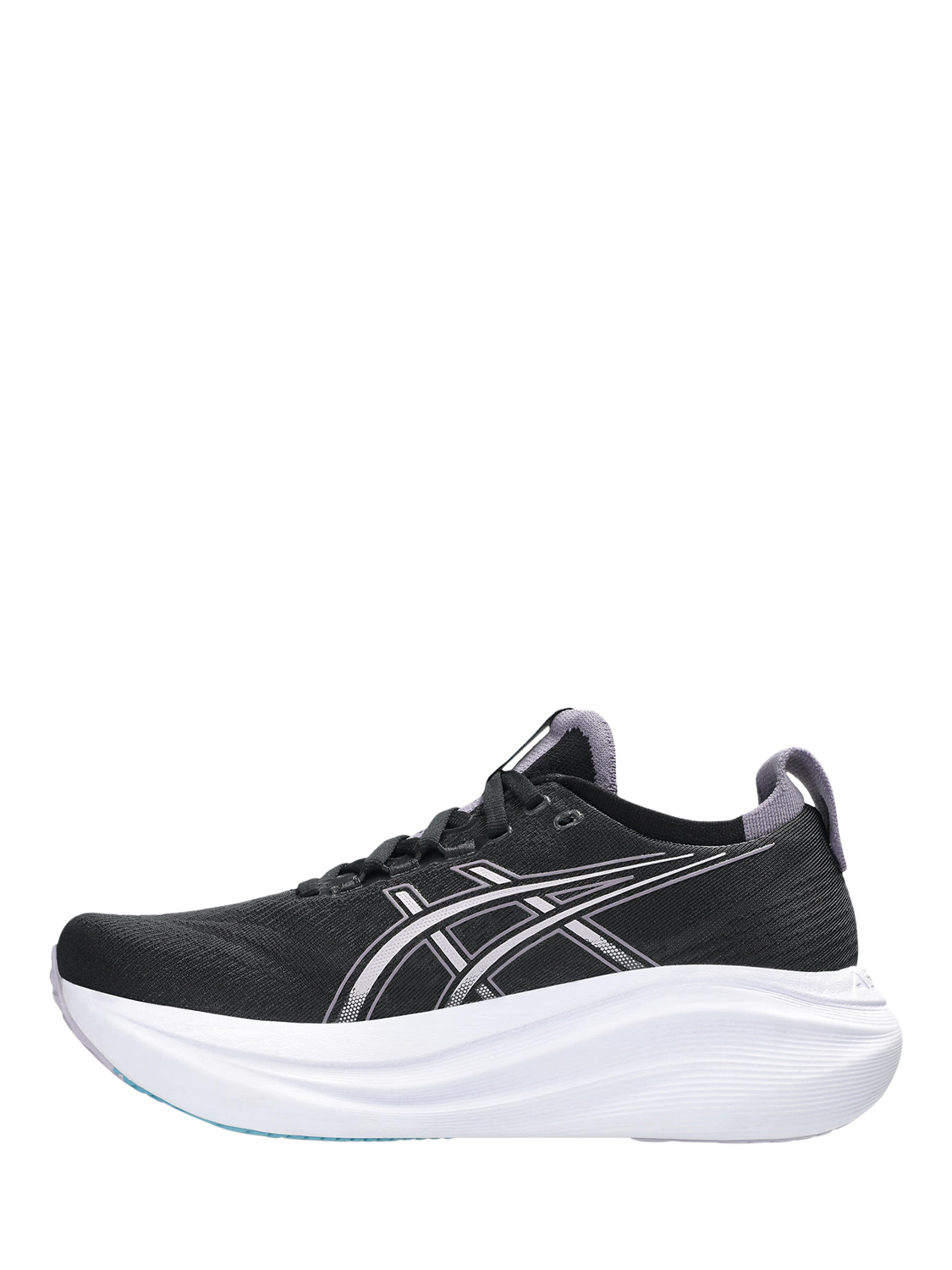 ASICS Women's GEL-NIMBUS 27 Running Shoes, Black/Dusk Violet