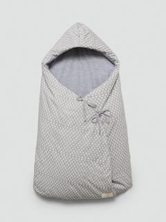 Mango Maternity Collection Greys Cotton Stroller Bag, Grey, One Size