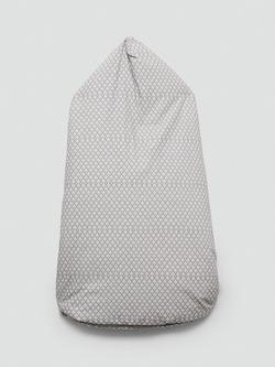 Mango Maternity Collection Greys Cotton Stroller Bag, Grey - view 2, Grey