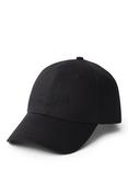 Calvin Klein Cotton Embroidered Logo Baseball Cap, Black