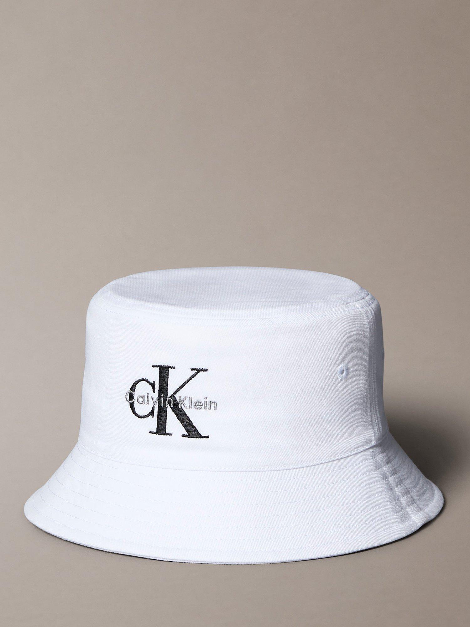 【 】CK EMBROIDERY LOGO BUCKET HAT バケットハット Calvin Klein Embroidered CK Logo Bucket Hat One Size | eBay