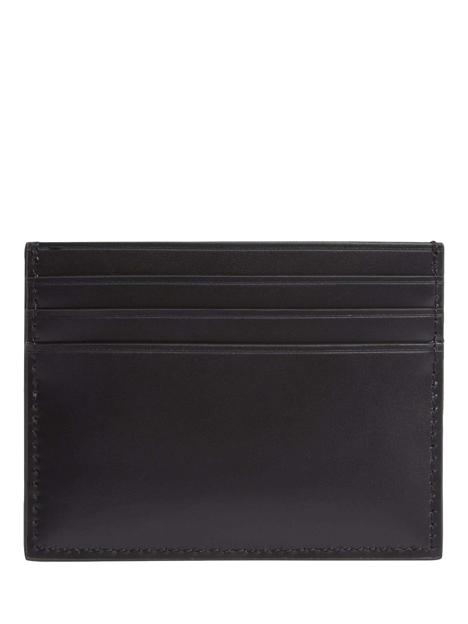 Product image 2 of 2, which shows Calvin Klein Leather RFID Cardholder, Black, One Size