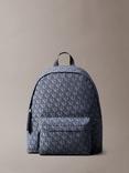 Calvin Klein Logo Jacquard Backpack, Atmosphere/Blue