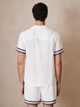 Reiss x CHÉ Valbonne Stripe Cuff Shirt, White
