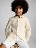 Mango Kids' Javi Shirt, Yellow