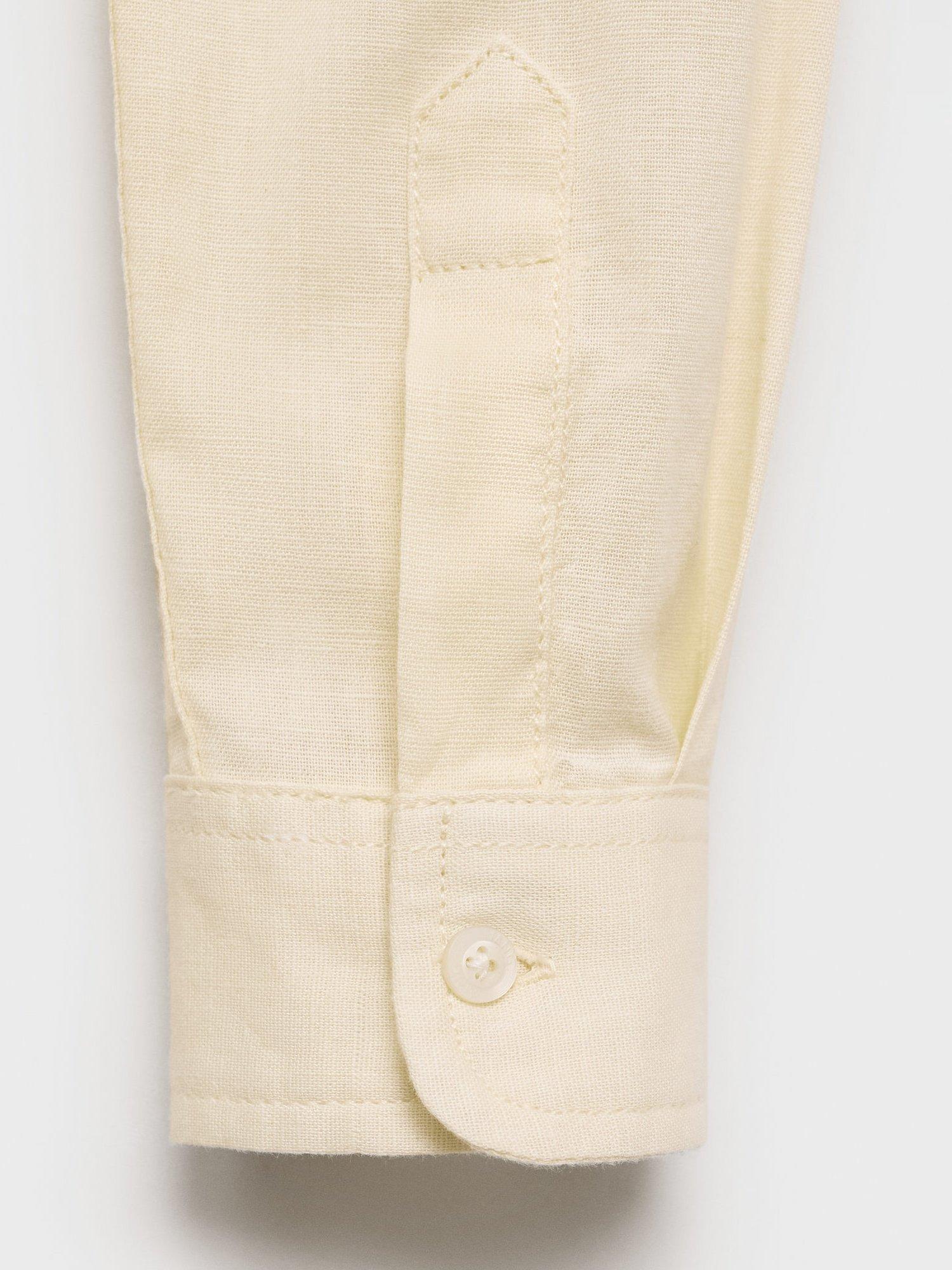 Product image 5 of 7, which shows Mango Kids' Javi Shirt, Yellow, 6 years