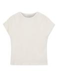 Ted Baker Shoulder Gather Detail T-Shirt, White