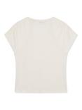 Ted Baker Shoulder Gather Detail T-Shirt, White