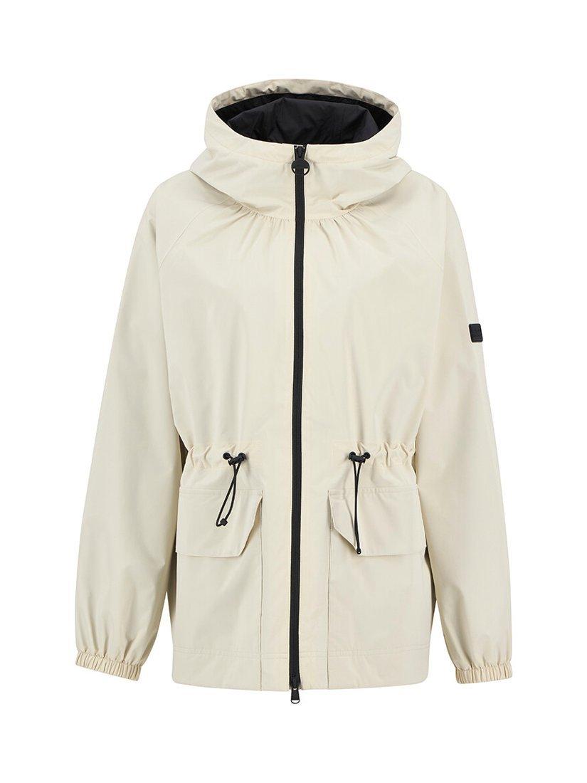 Barbour International Montgomery Waterproof Jacket, White
