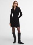 Barbour International Chloe Ribbed Mini Dress, Black
