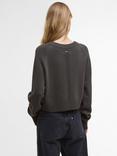 Barbour International Atlanta Oversized Knit Cropped Wool Blend Jumper