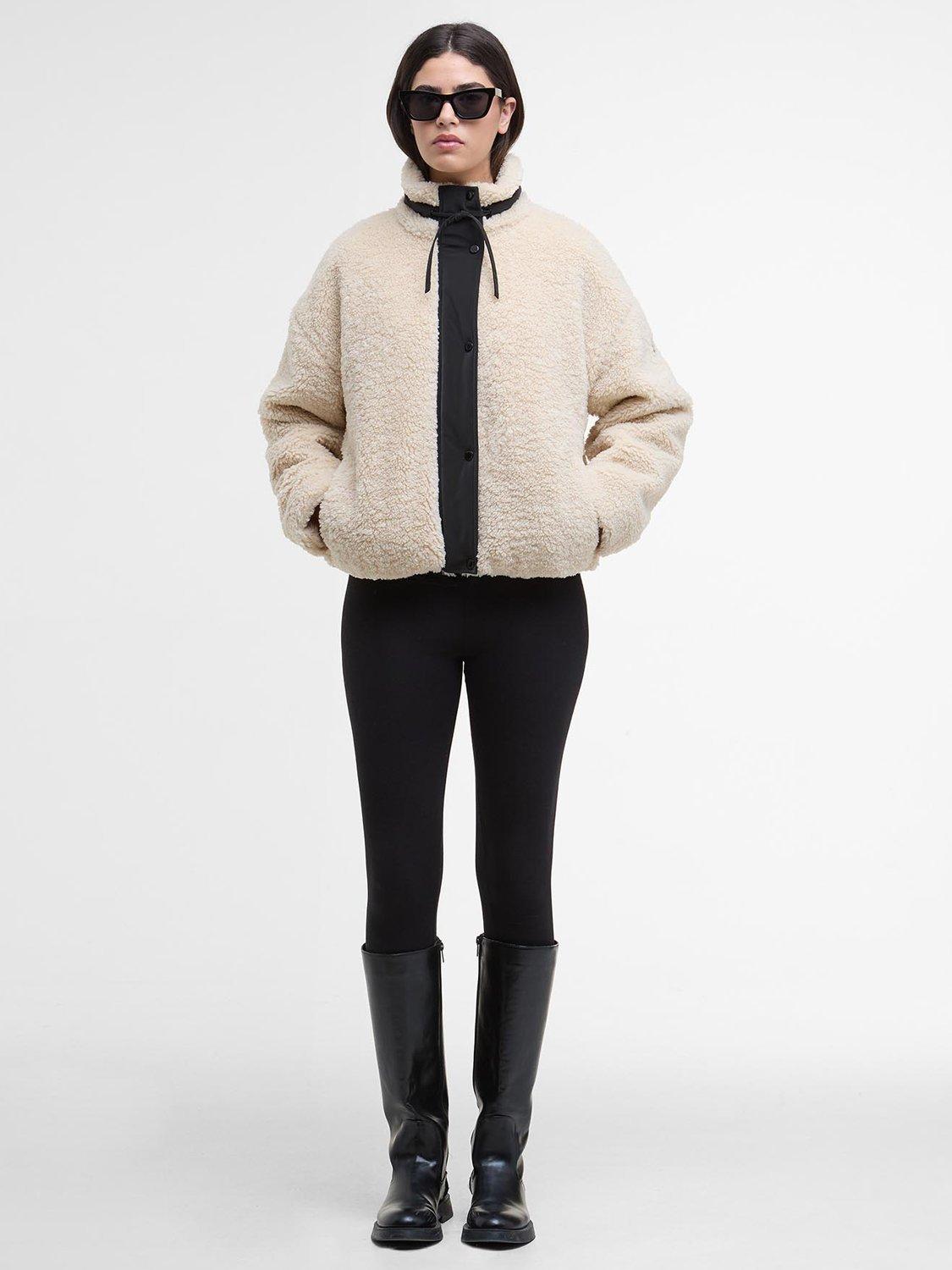 Barbour International Palma Fleece, Off White