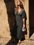 Nela x NRBY Isidore Satin Dress