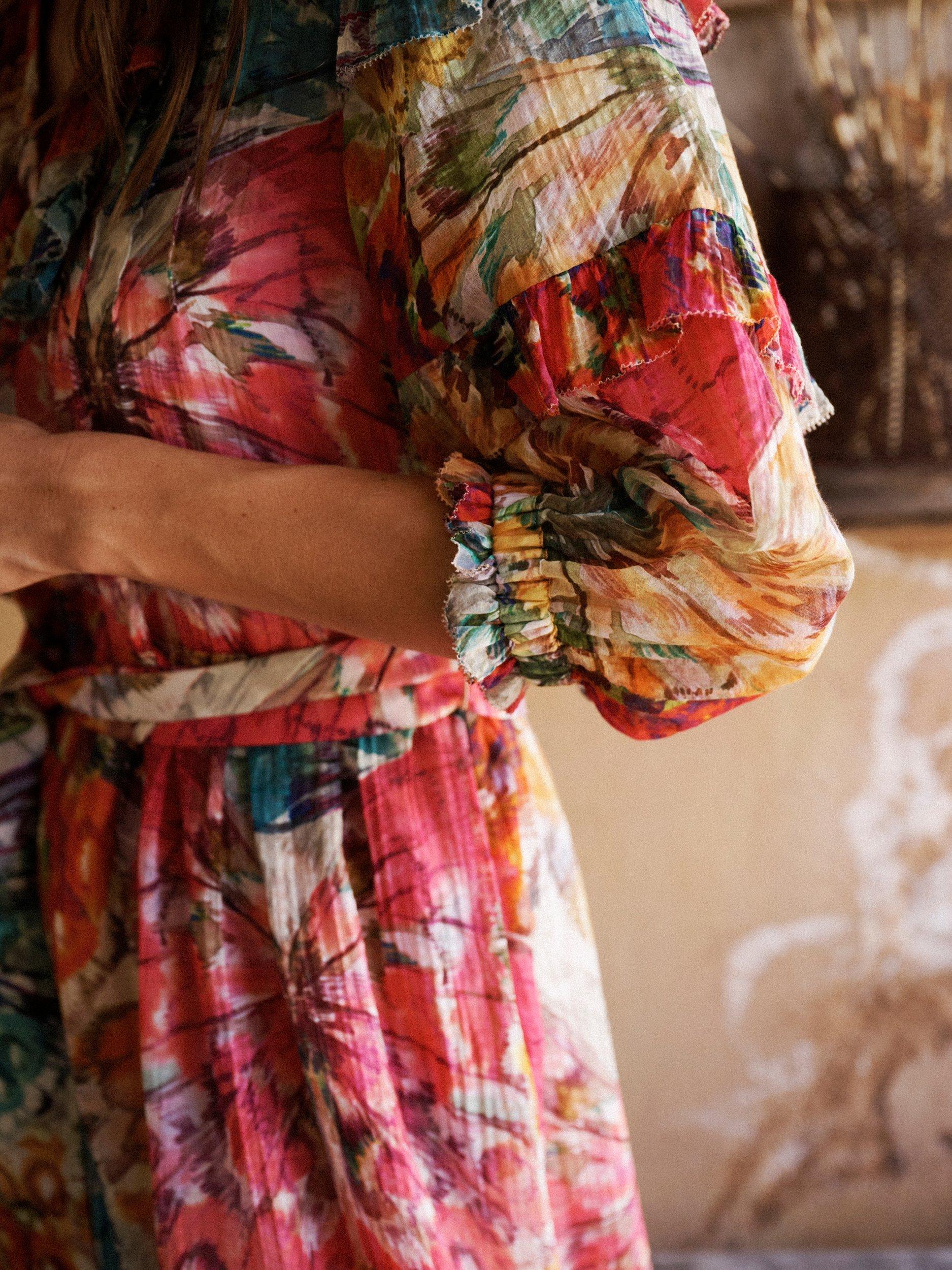 Product image 3 of 11, which shows NRBY Maisie Printed Dress, Multi, XS