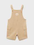 Mango Kids' Milo Cotton Button Dungarees
